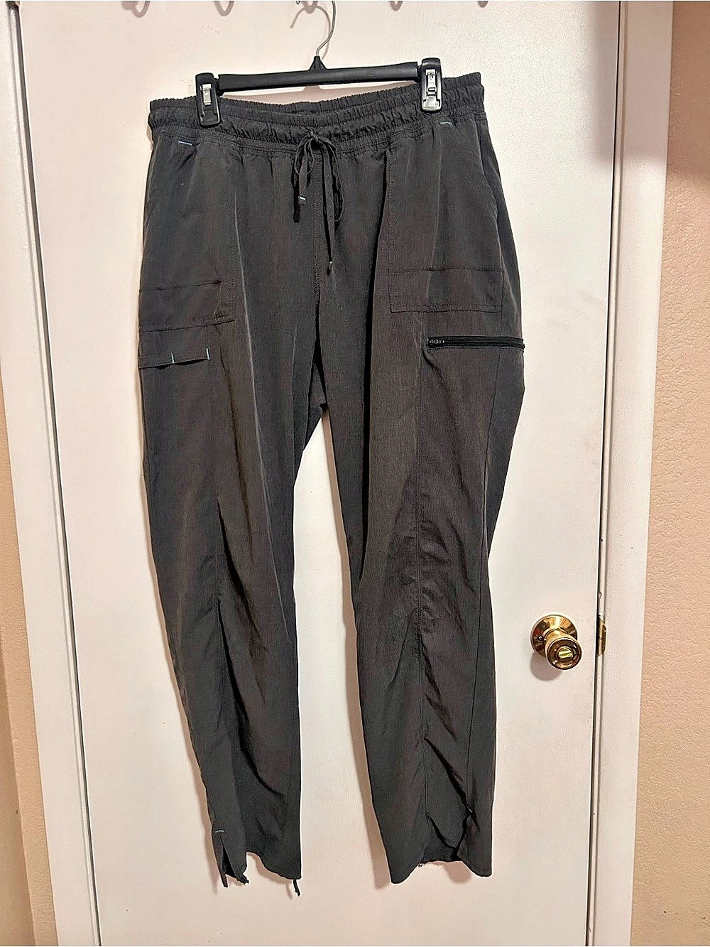 ScrubStar Cargo Work Pants in Gray
